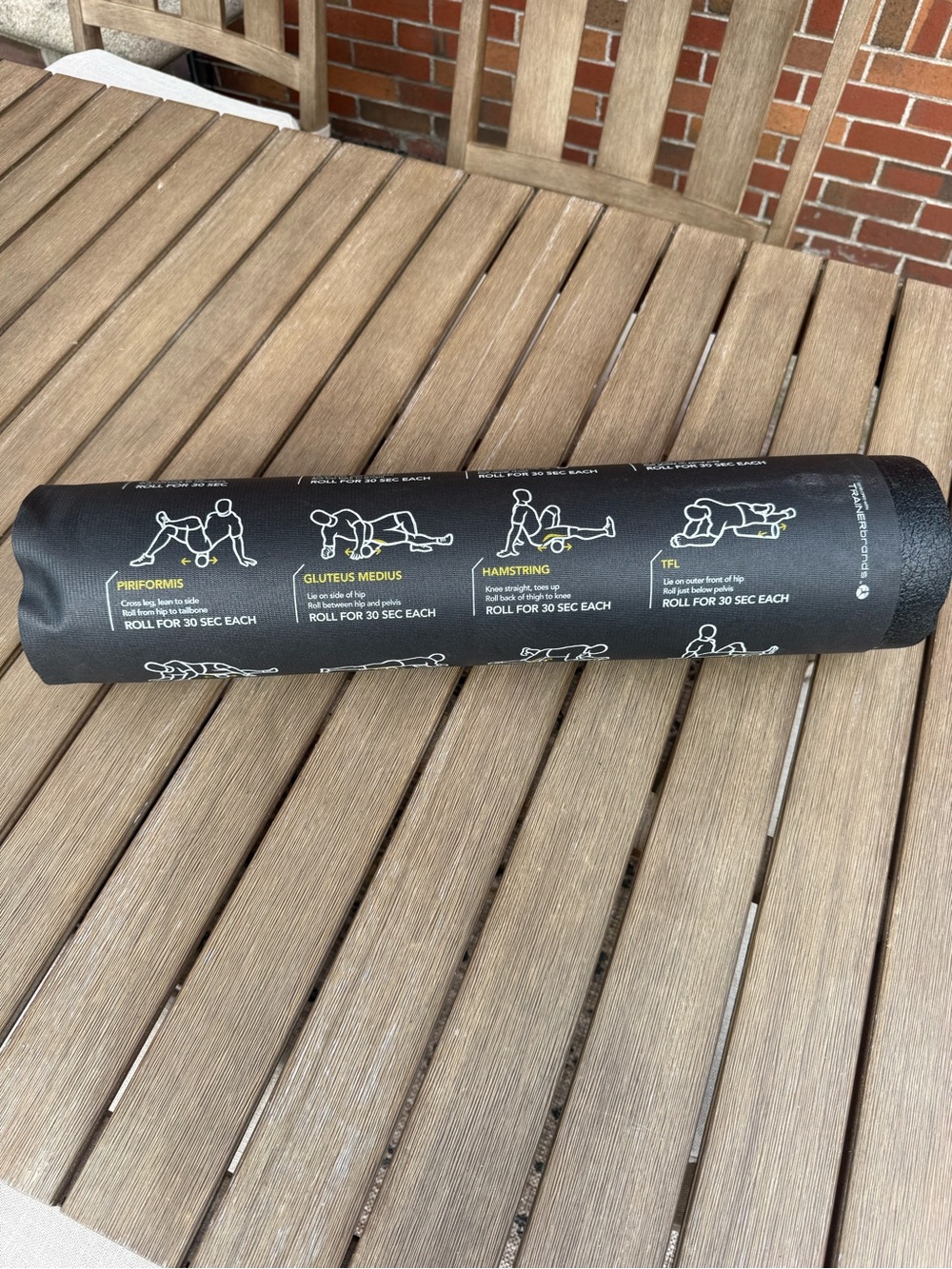 SKLZ TrainerRoll Foam Roller High-Density Massage Roller 18" Recovery Mobility